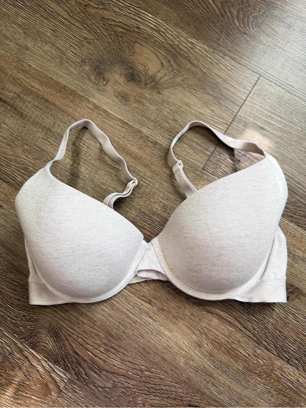 PINK Victoria's Secret Light Grey T-Shirt Bra